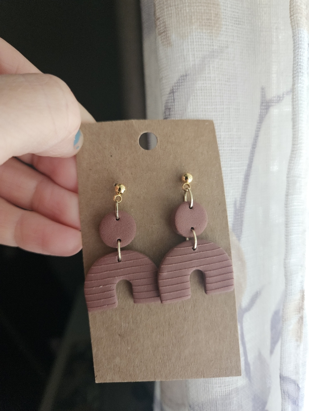 Handmade Polymer clay earrings